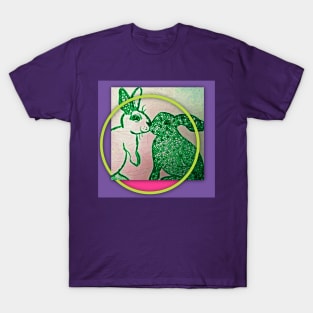 Sealed with a bunny kiss! T-Shirt